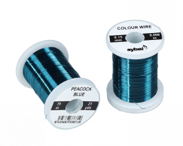 Colour Wire, 0.15 mm, Peacock Blue